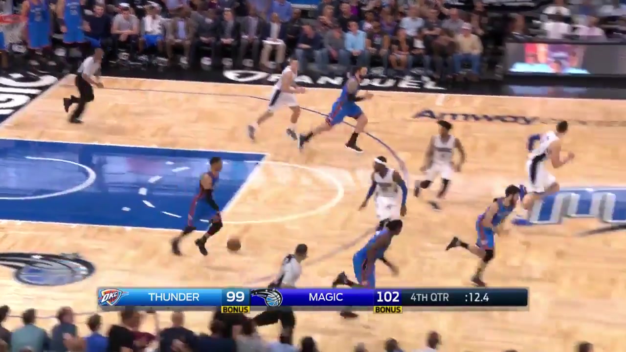When Russell Westbrook Dropped a Record Breaking 57 Point Triple Double On The Road in Orlando With Game Tying 3