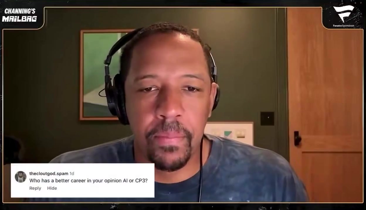 Road Trippin Show Channing Frye says Chris Paul had a better career than Allen Iverson I think Allen Iverson is the one of the top three most influential players ever to play basketball But I think if were looking at careers Chris Pauls career is better than Allen Iversons
