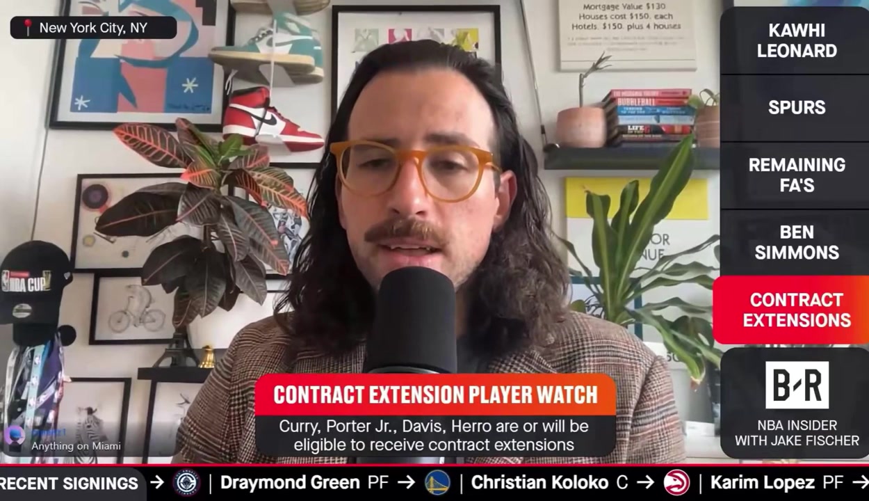 Fischer Michael Porter Jr and the Brooklyn Nets are unlikely to agree on a contract extension Tyler Herro Anthony Davis also among eligible players unlikely to sign an extension with their current teams
