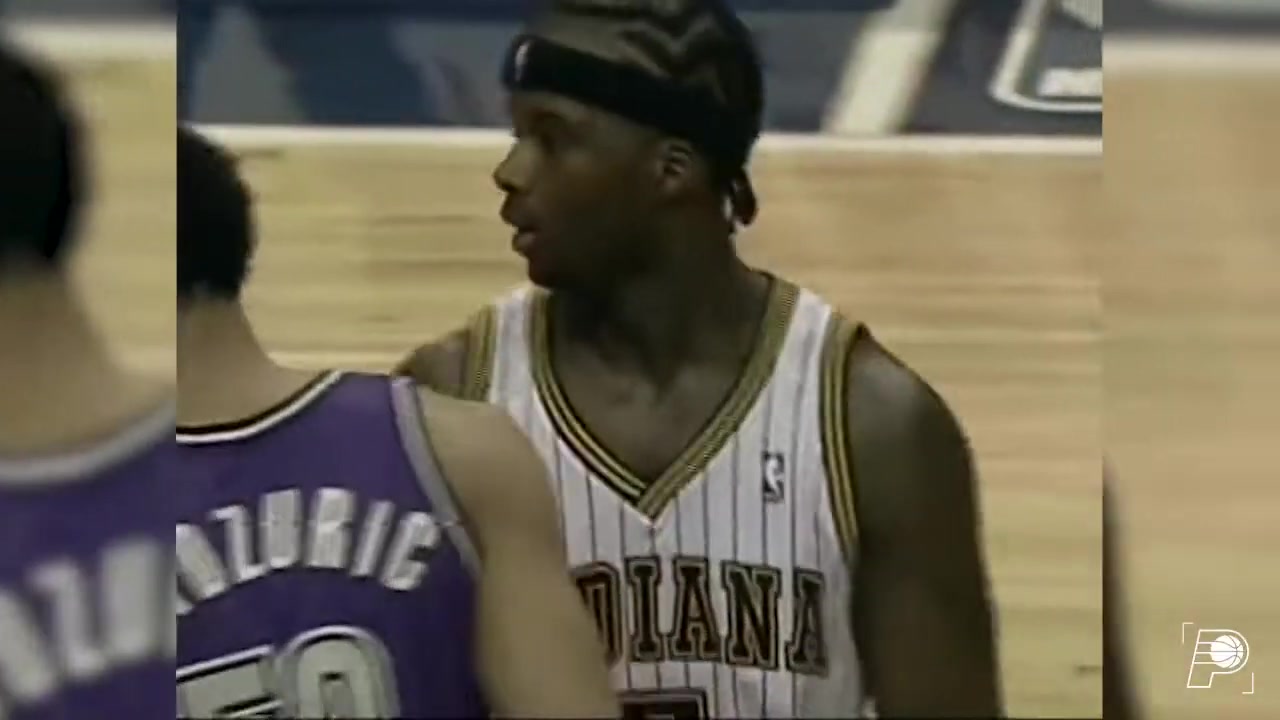 Jermaine O'Neal scores 55 points in 36 minutues in a win against the Bucks He subbed himself out of the game with 143 left on the clock so Reggie Miller could keep the franchise record 57 - 2005