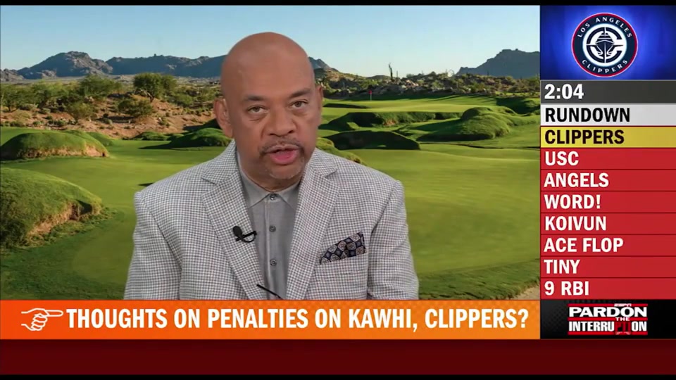 Tony Kornheiser You went on this show a million times and you said they're not going to touch Steve Ballmer Well they touched him He's done Two weeks ago there was an ESPN report that was all over this network that the league found nothing