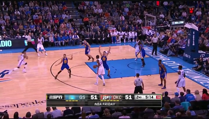 Westbrook misses the slam but still got the friendly roll