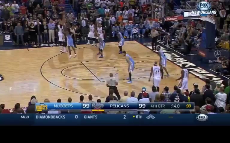 Anthony Davis go-ahead jumper vs Nuggets with 12 seconds left