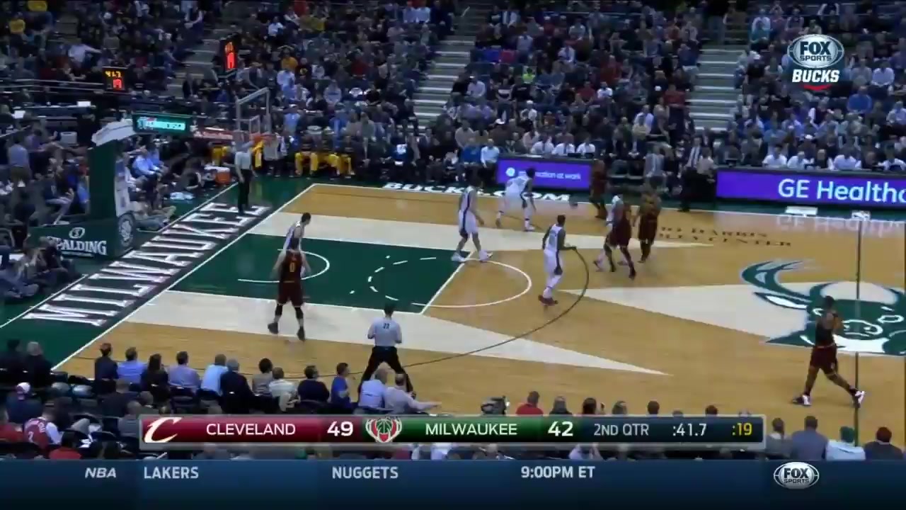 PSA: Kyrie Irving has been hitting shots like this all night. Might want to check out the second half.