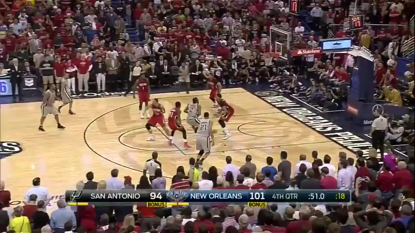 Kawhi Leonard's shot rejected by Anthony Davis with less than a minute to go.