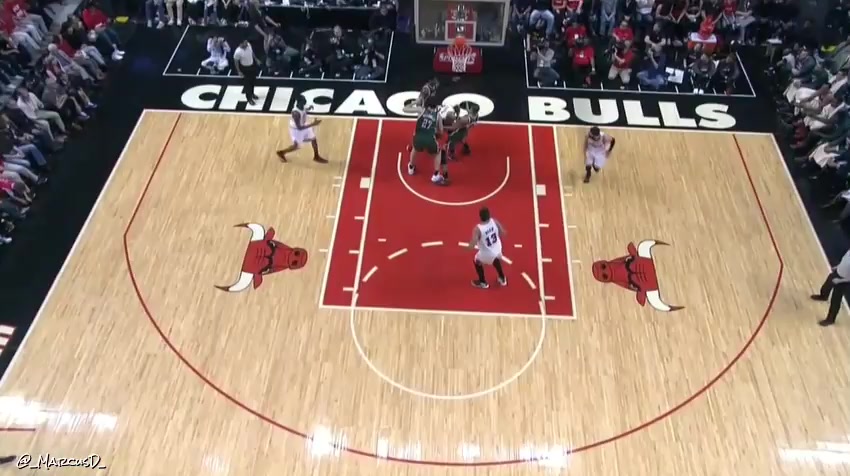 Taj Gibson getting mugged then drops OJ Mayo.
