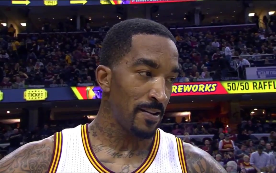 J.R. Smith on being called Kyrie, "I'll be Kyrie. Let me get paid like Kyrie too."