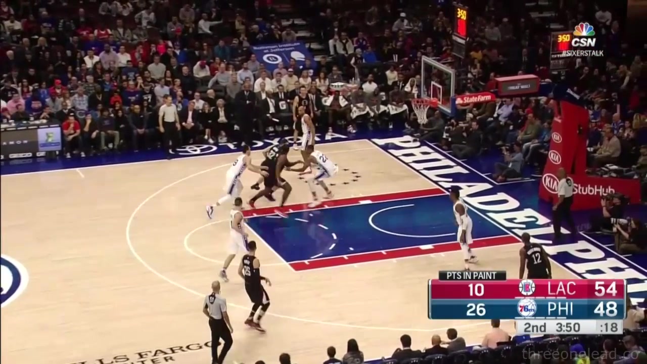 Blake Griffin gets Holme schooled!