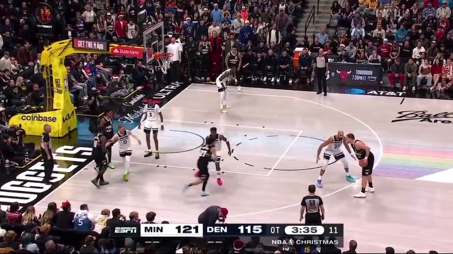 Rudy Gobert obtains his 5th personal foul ultimately leading to his ejection in OT