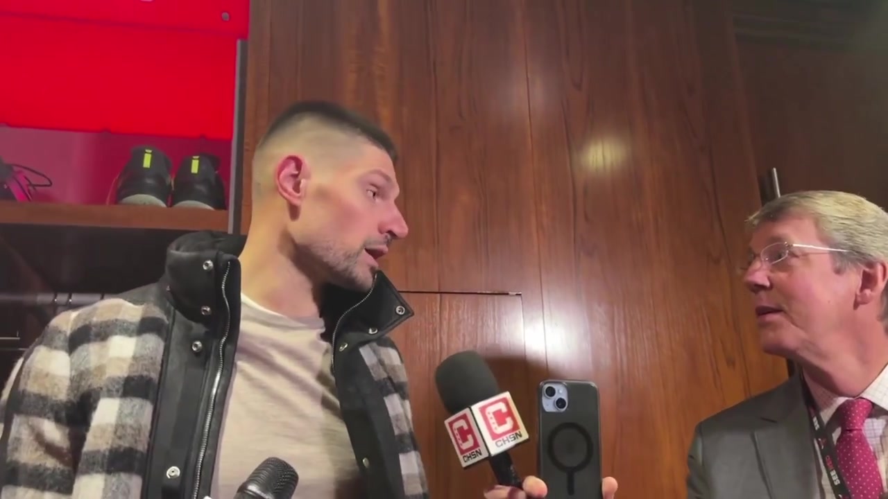 Nikola Vucevic on Giannis Antetokounmpo breaking the unspoken rule I'm assuming Giannis was mad about that report that came out the Bulls didn't want to trade for him