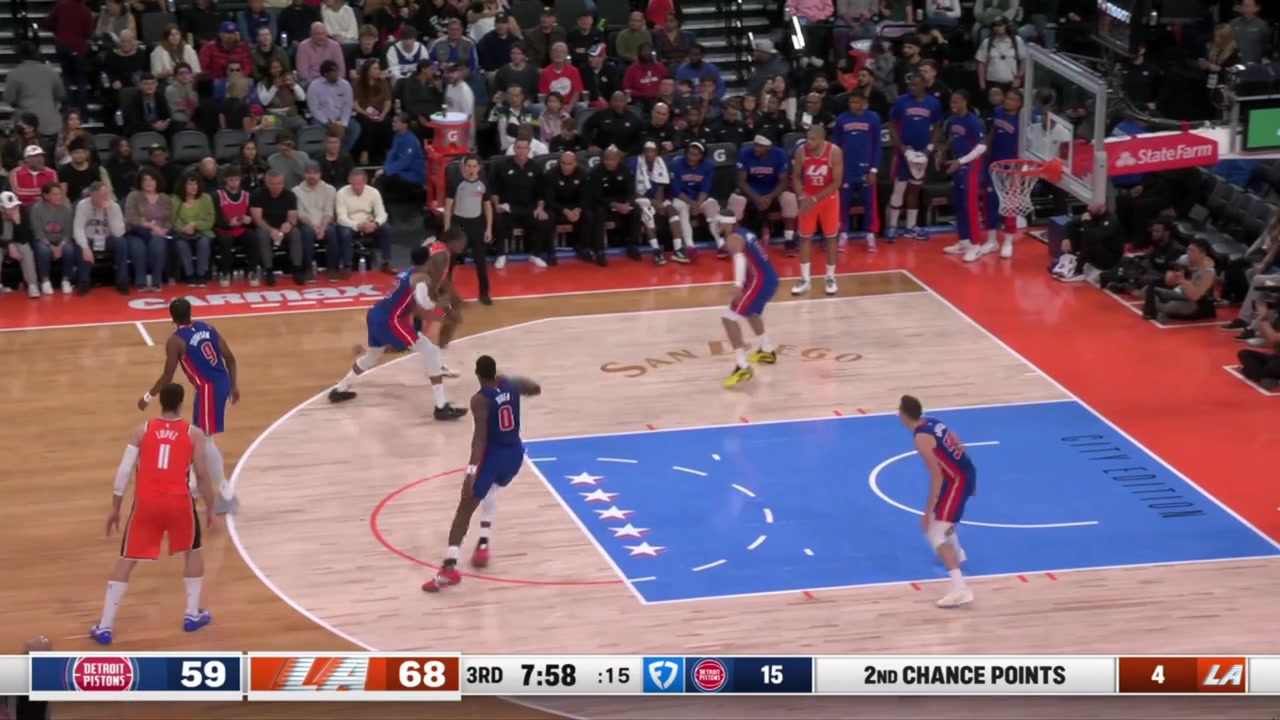 Kawhi Leonard hits another one That's another mid-range shot over the Pistons defense