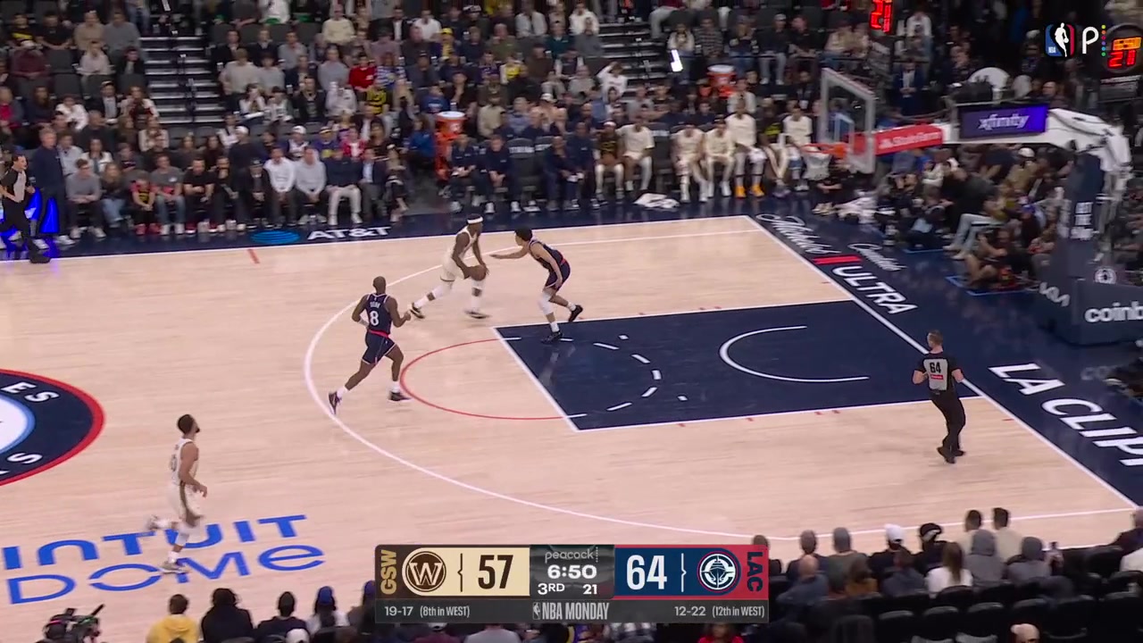 Kobe Sanders appears to hit Jimmy Butler's arm on the drive but the foul call on Sanders is overturned on Ty Lue's challenge