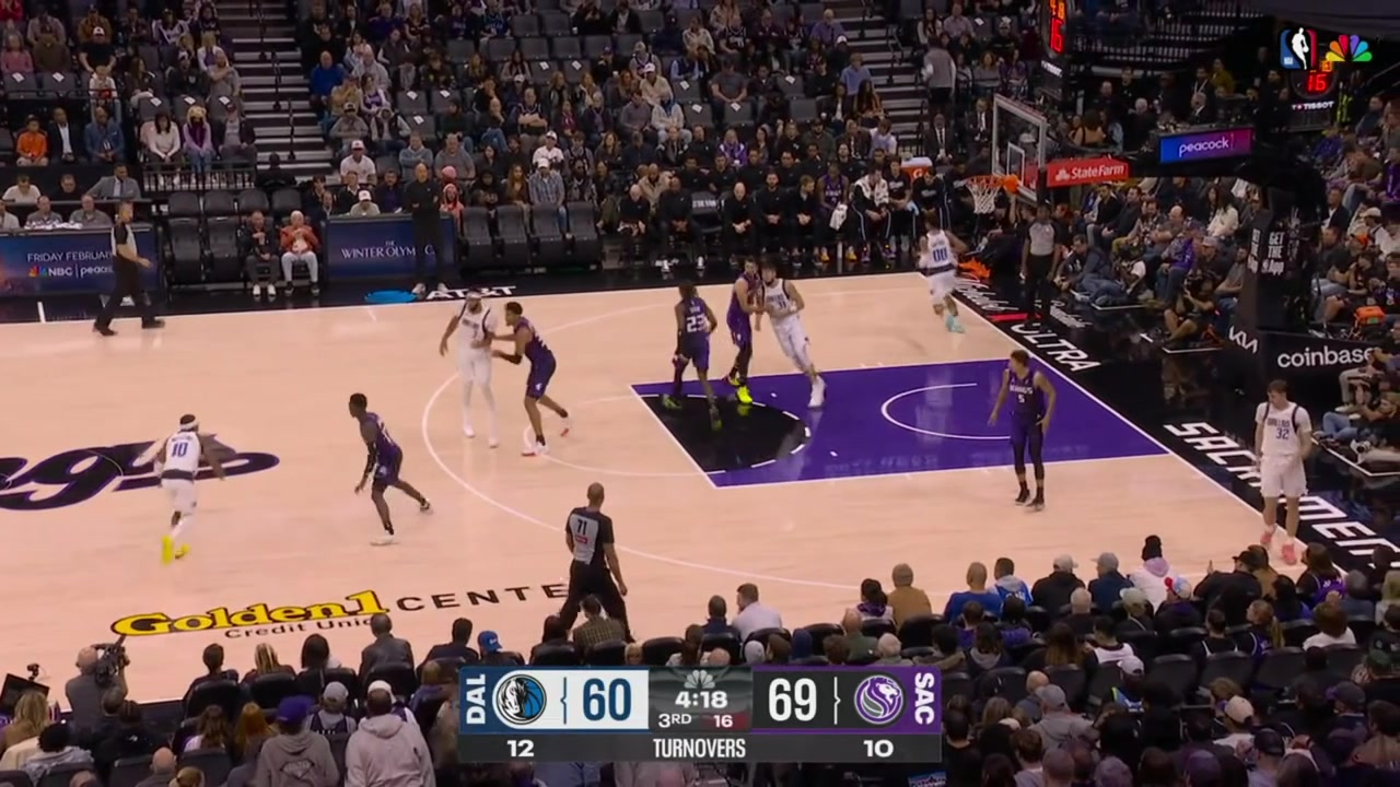 Max Christie gets blocked twice in mid-air and then Cooper Flagg intercepts the pass by Dennis Schrder with replays