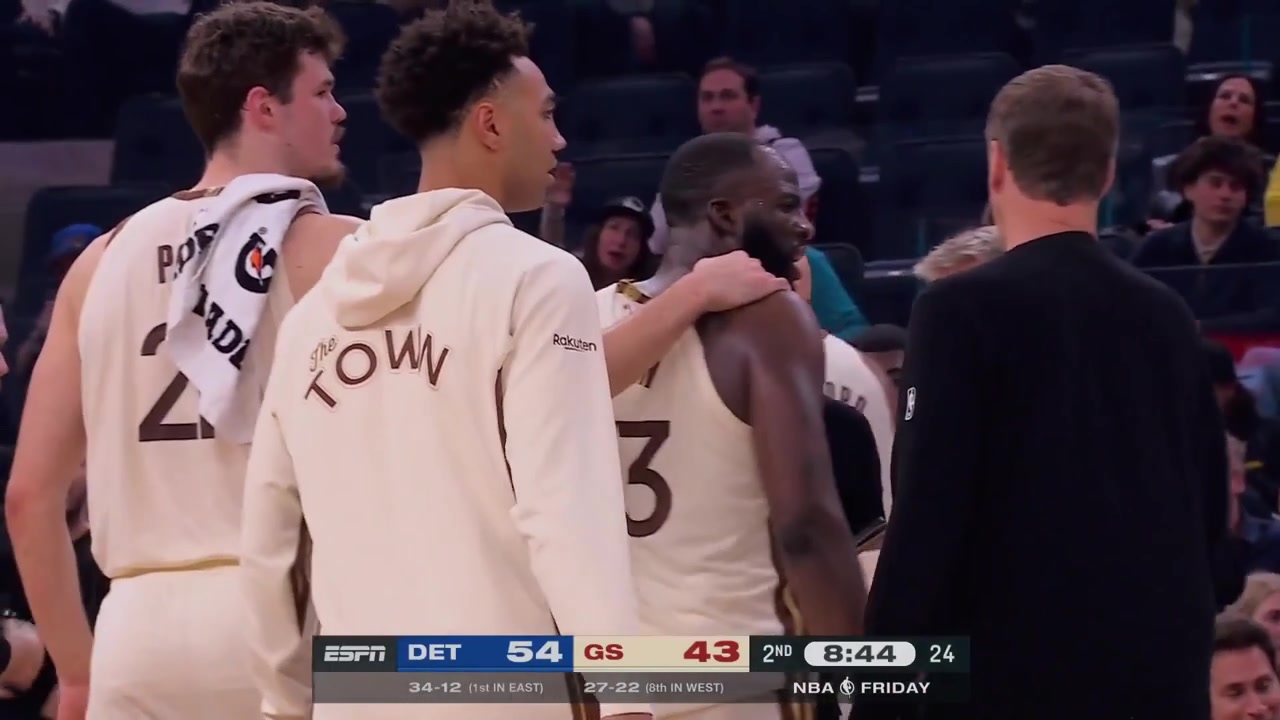 Draymond's technical from yesterday which in his words was for telling a Caucasian referee not to put his hand in my face