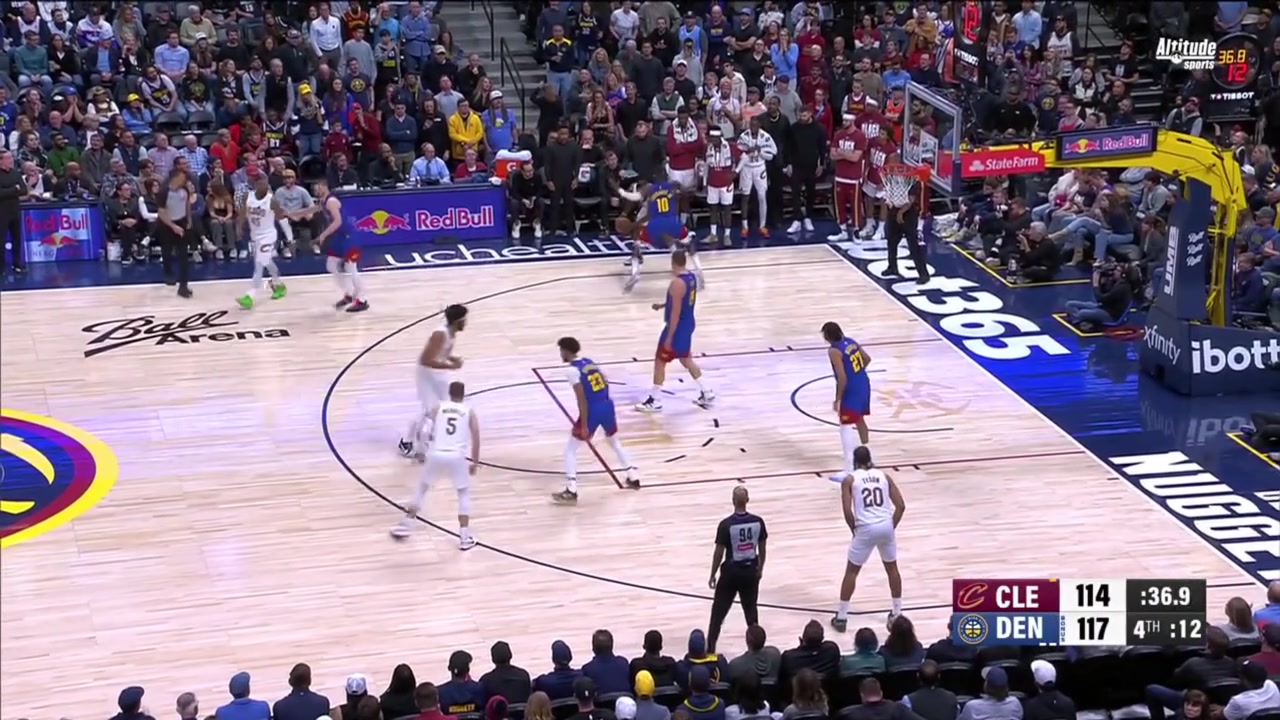 James Harden buries the clutch three-pointer to tie the game with 30 seconds remaining