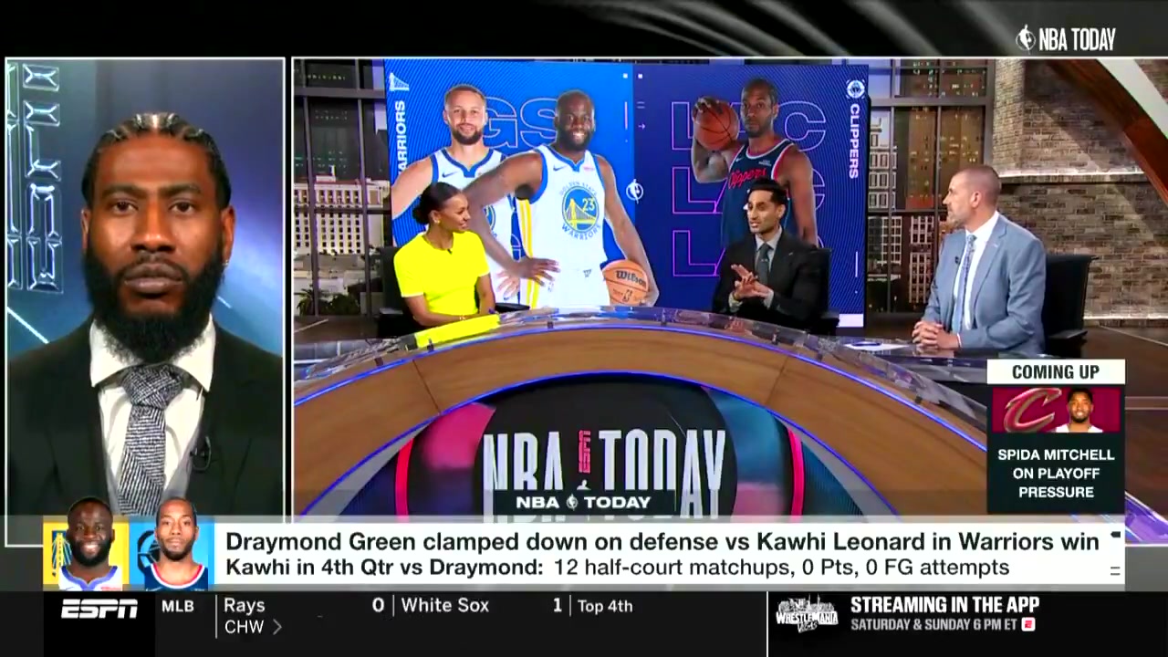 Charania Team sources told me Draymond Green was sick he was throwing up puking all over the place in pregame sideline in the back area by the locker room