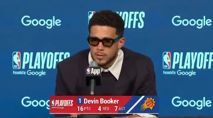 Devin Booker on his fine and his tech getting rescinded I read it as you we're right but you can't say anything about it