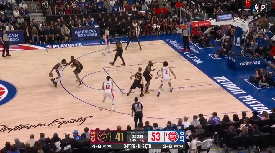 Ausar Thompson with a chasedown block on Keon Ellis