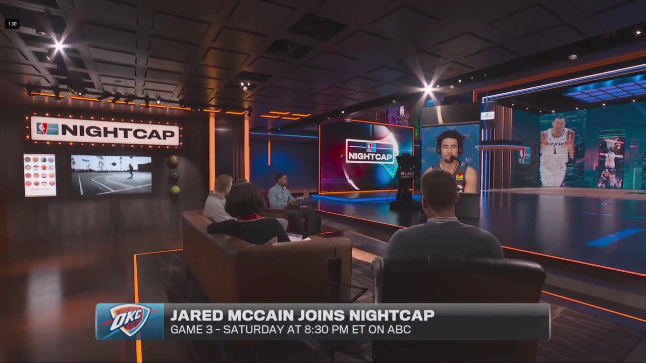 Jared McCain When I first got traded it was heartbreaking I didn't understand what was going on but coming here it's been nothing but love it's worked out it's a blessing to be here every moment I get to thank God every day for being in Oklahoma City