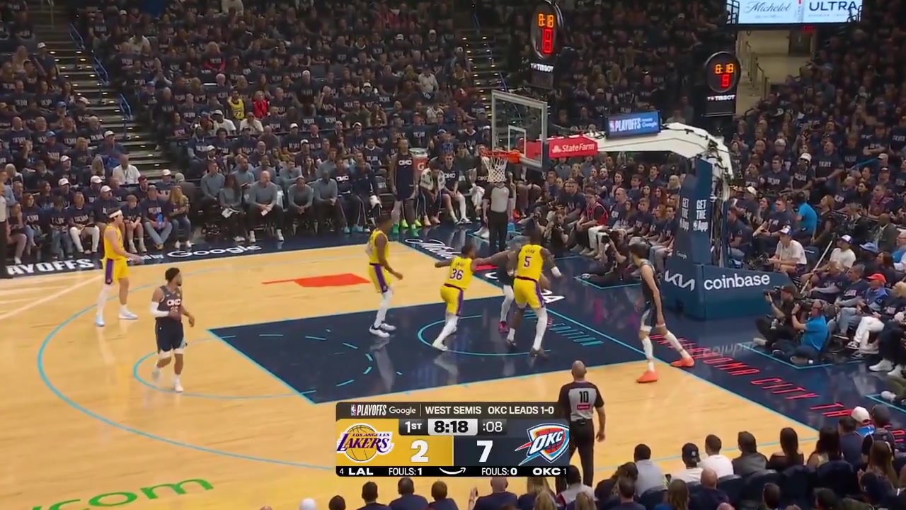 LeBron James full highlights vs Oklahoma City Thunder tonight 107-125 L - Game 2 - Western Semifinals - 2026 NBA Playoffs23 Points on 918 FG 14 from 3 44 FT 2 Rebounds 1 Off Reb 6 Assists 3 TOV 3 Steals 1 PF and a - of -9 in 3747 minutes played