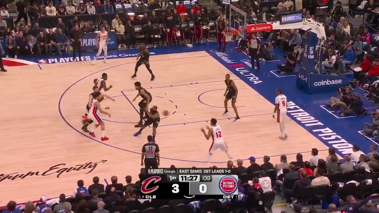 James Harden full FOOTAGE vs Detroit Pistons 97-107 L last night - Game 2 - Eastern Semifinals - 2026 NBA Playoffs10 Points on 313 FG 231 04 from 3 44 FT 6 Rebounds 3 Assists 4 TOV 1 Steal 3 PF and a - of -15 worst in game by far in 3652 minutes played