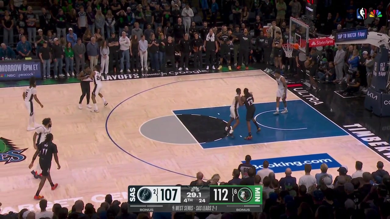 Spurs stay in the game after steal by Dylan Harper