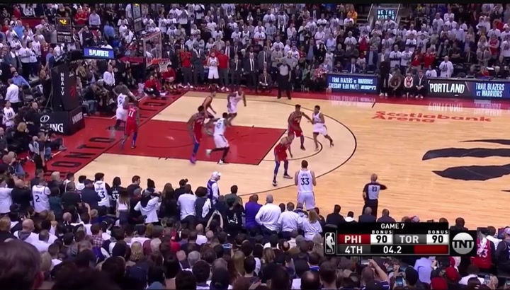7 years ago Kawhi Leonard hits the series ending game winner to send the Raptors to the conference finals
