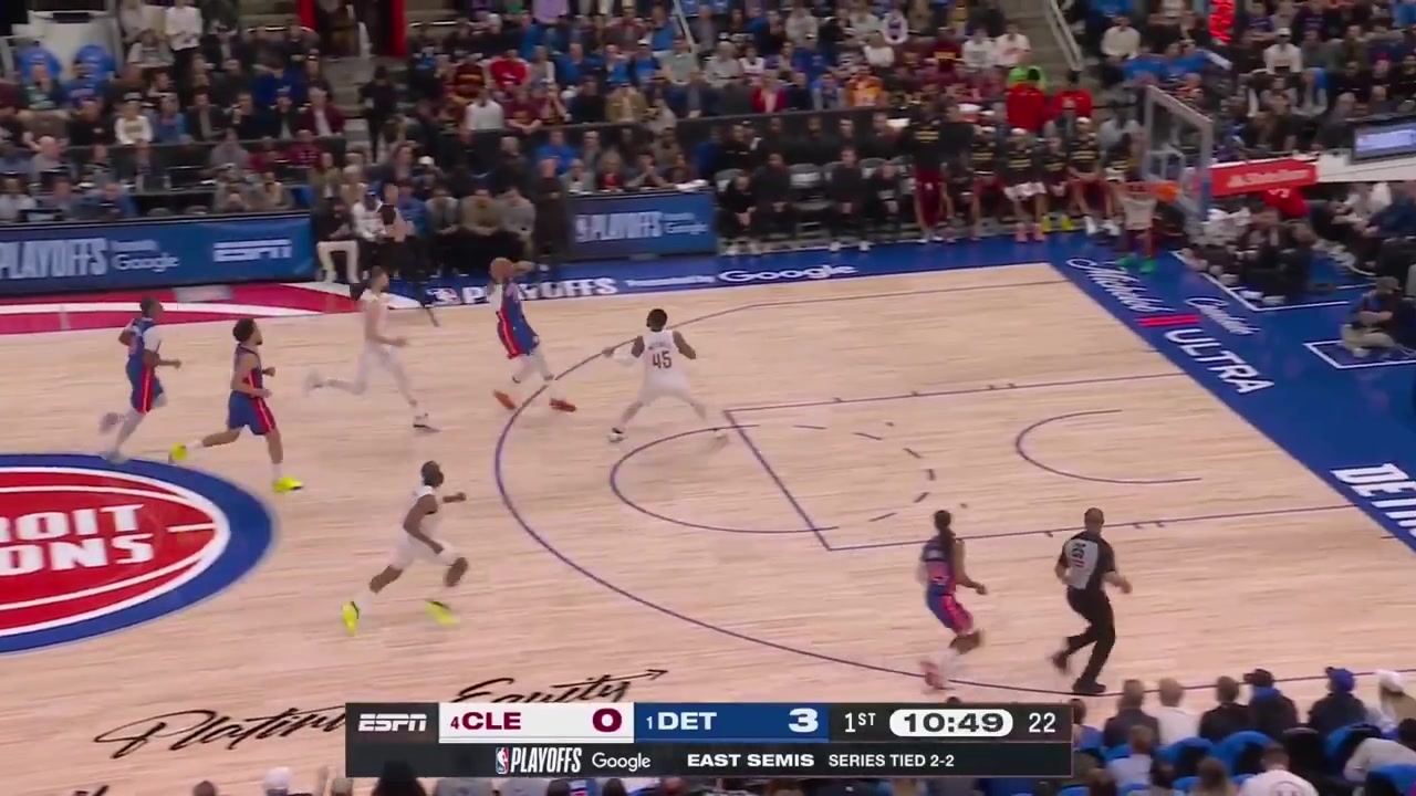 James Harden defense vs Detroit Pistons last night 117-113 W in OTDetroit Pistons vs Cleveland Cavaliers - Game 5 - Eastern Semifinals - 2026 NBA Playoffs51326 Including the one steal and 3 blocks he had in the game