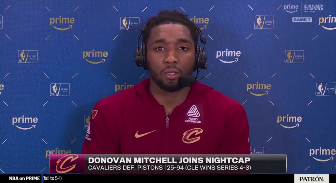 Donovan Mitchell I think the biggest thing is just the mental What are you going to do mentally to push through The biggest thing is Jarrett Allen and Evan Mobley has raised their ceiling to the highest degree