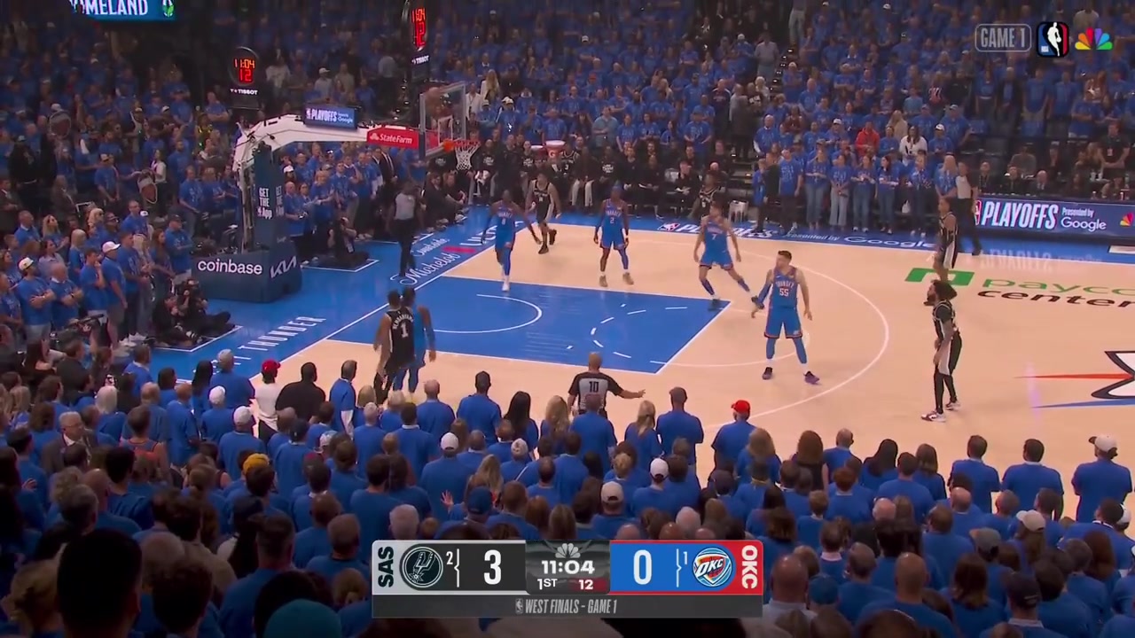 Victor Wembanyama full highlights vs Oklahoma City Thunder 122-115 W in OT2 - Game 1 - WCF - 2026 NBA Playoffs 41 Points on 1425 FG 560 12 from 3 1213 FT 923 24 Rebounds 9 Off Rebs 3 Assists 3 TOV 1 Steal 3 Blocks 4 PF - of 16 game high in 4842 MP
