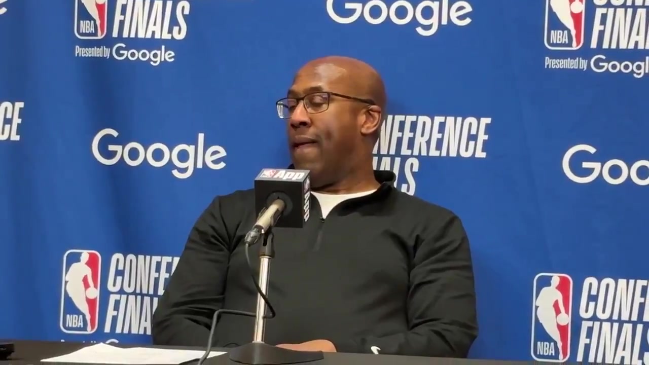Mike Brown It's no secret we were attacking Harden