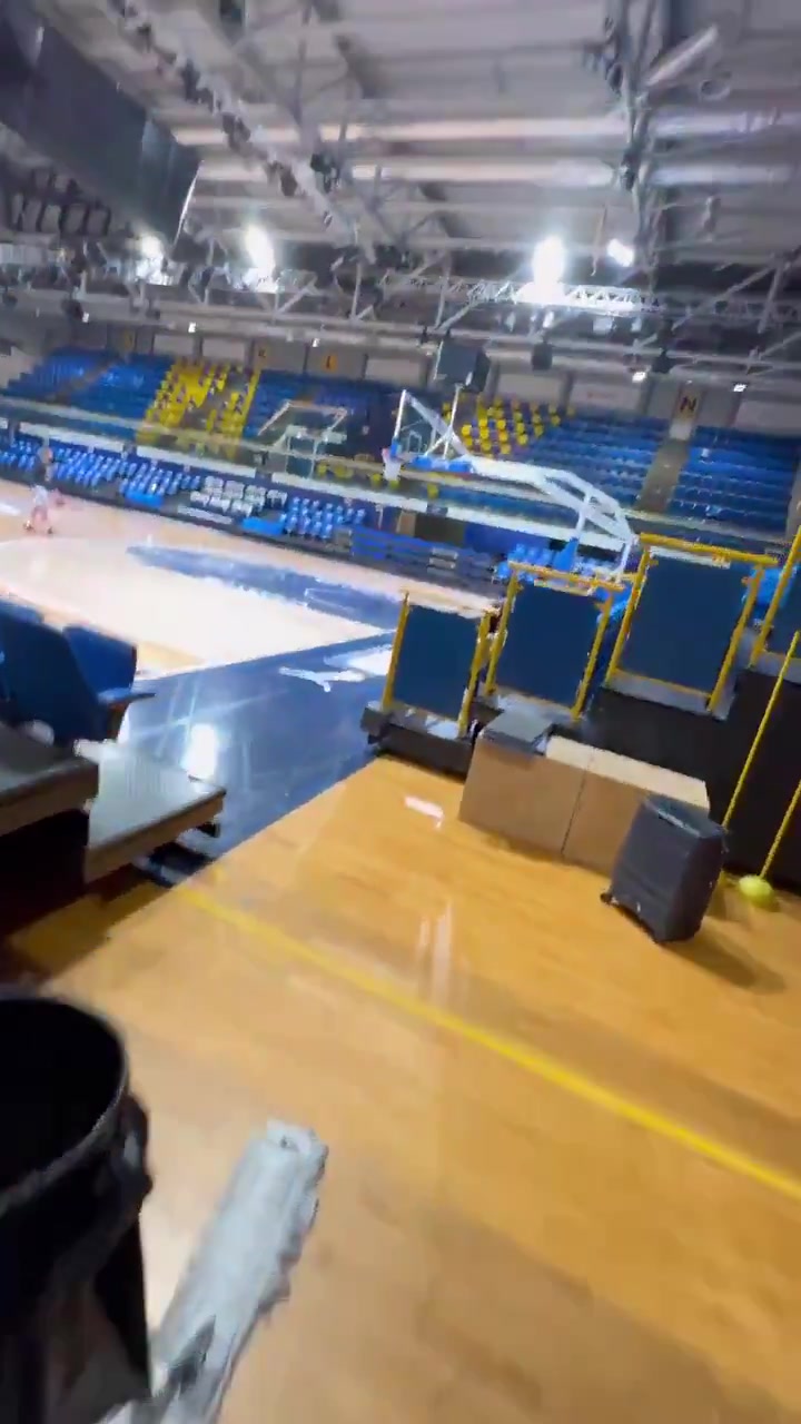 NBA That time Wemby showed us his POV on a basketball court