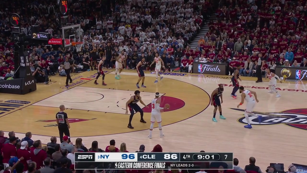 Landry Shamet hits back to back wide open 3s and then hits a step back 3 in James Harden's face with replays