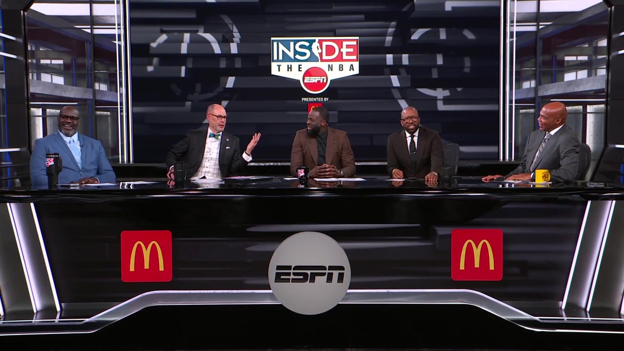 'Watch Ya Head' segment on Inside the NBADraymond Green gets to watch himself dunked on numerous times as well