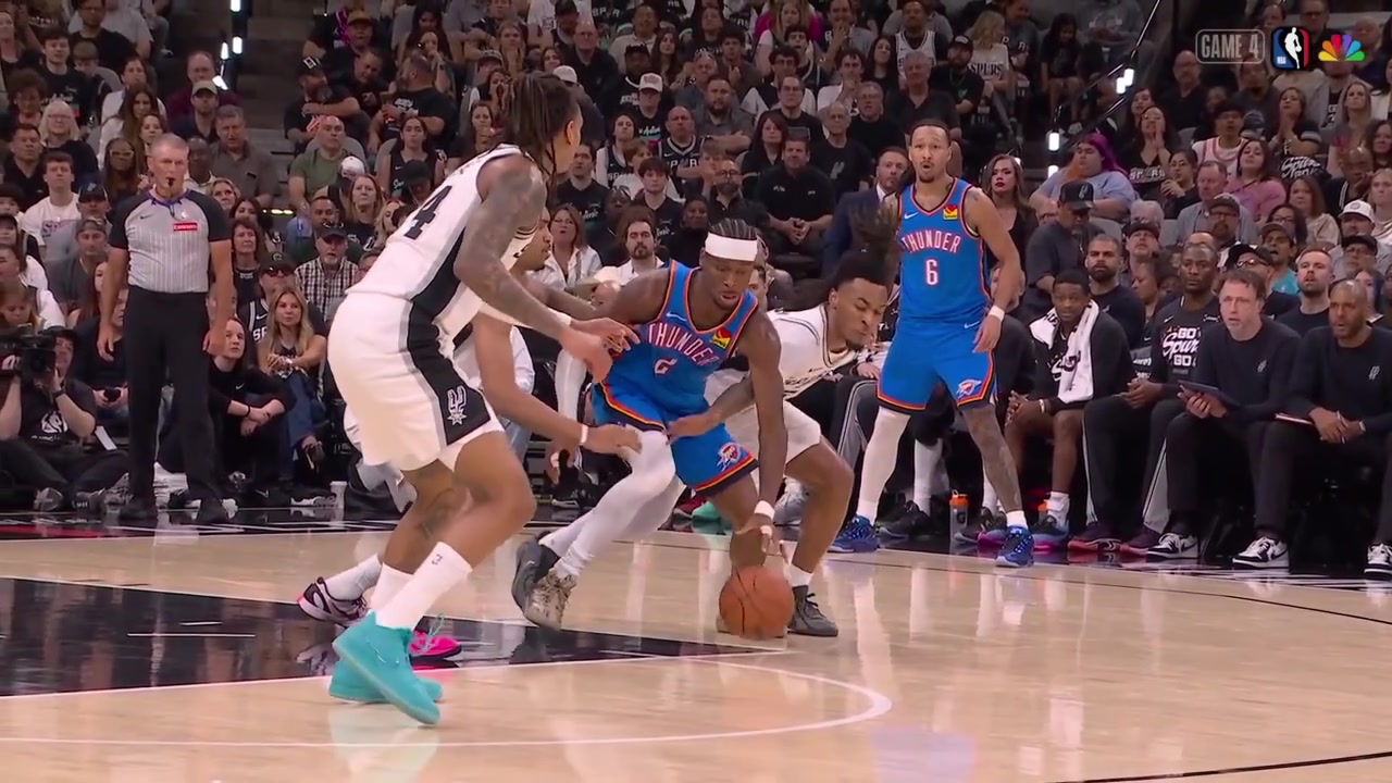 Injury Shai Gilgeous-Alexander gets hurt on his left wrist He remained in the game