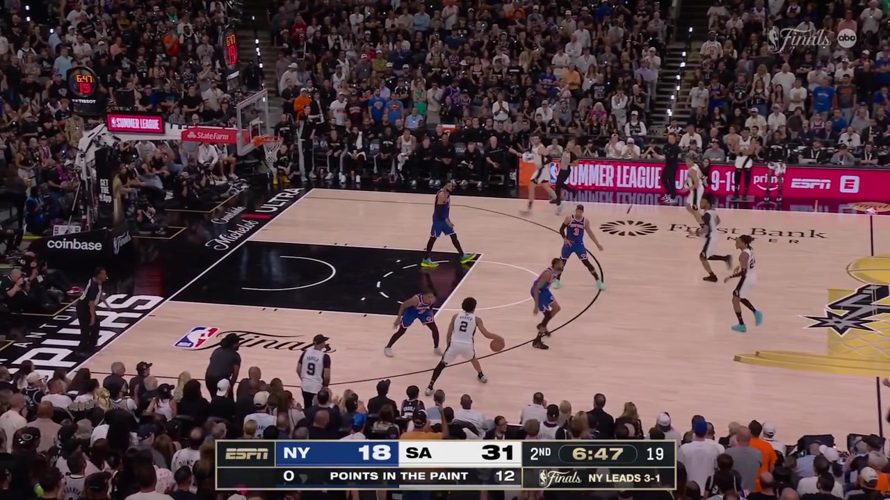 Dylan Harper with the jumper
