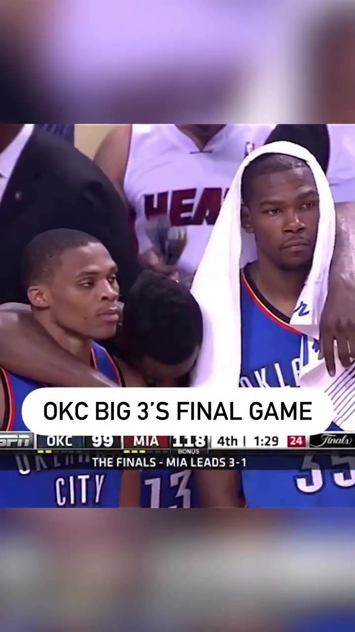 14 Years Ago Today - OKCs Big 3 Played Their Final Game Together
