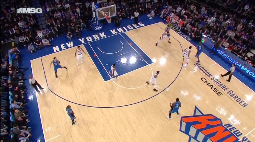Mike Breen and Walt Frazier rips Carmelo Anthony lack of effort Orlando Magic vs New York Knicks 3117