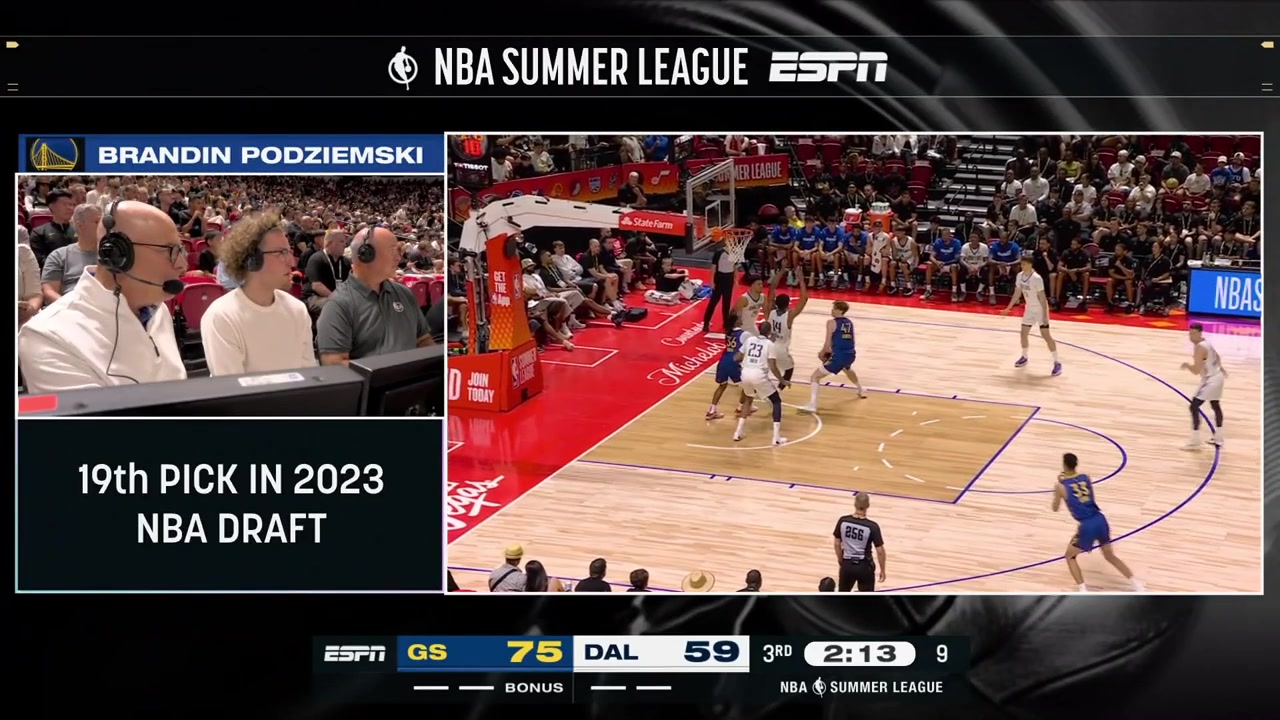 Jaden Springer with a nice long pass in mid-air to Tyler Smith for the easy dunk