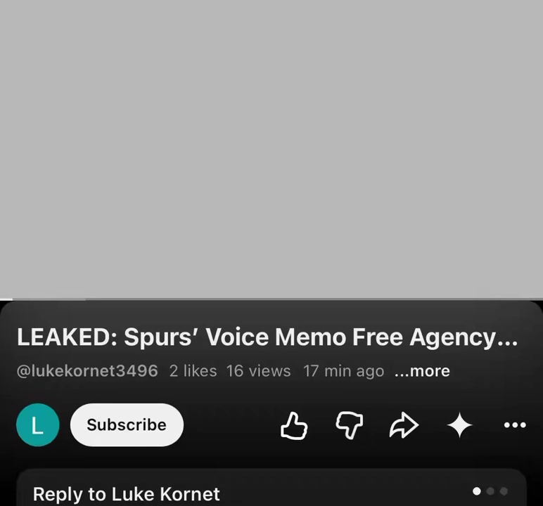 Luke Kornet has a new blog post and it came with a voice memo pitch to LeBron