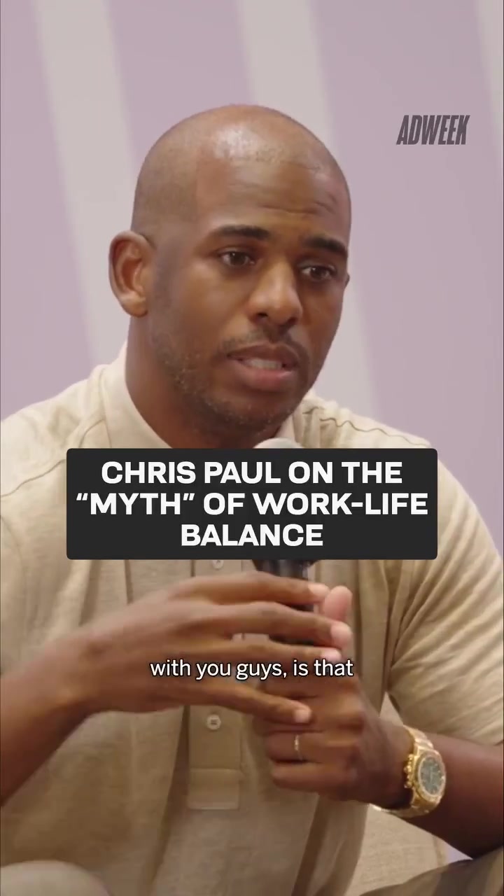 Chris Paul Talks About Work Life Balance and Whether it Exists