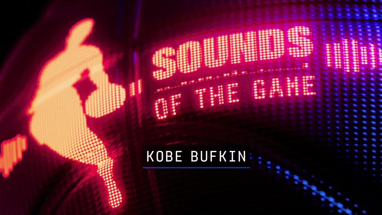 The referee Simone Jelks explains mic'd up Kobe Bufkin when it is a foulIncluding a replay of the play
