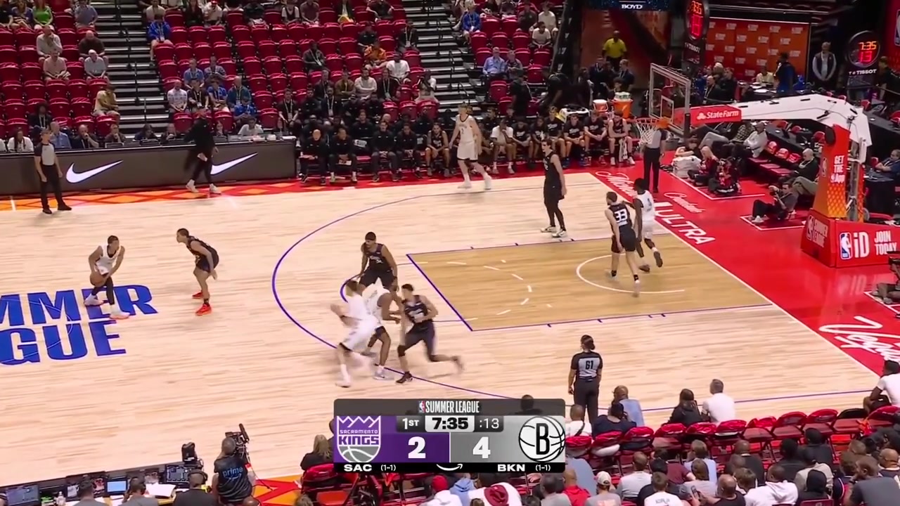 Mikel Brown Jr full highlights vs Sacramento Kings 115-83 W - Las Vegas Summer League16 Points on 611 FG 545 25 from 3 400 11 FT 2 Rebounds 5 Assists 4 TOV 2 Steals 1 Block 2 PF and a - of 21 in 1834 minutes played
