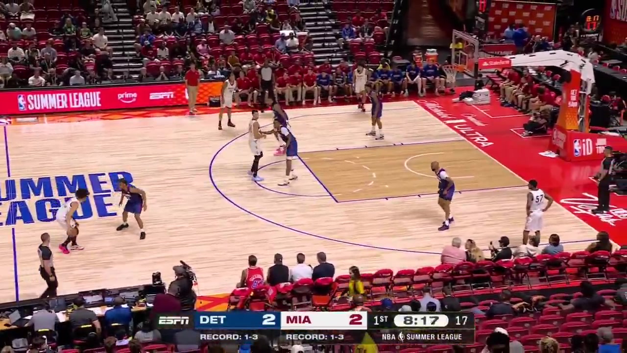 Ebuka Okorie full highlights vs Miami Heat last night 101-87 L - Las Vegas Summer League29 Points on 920 FG 450 15 from 3 200 55 FT 4 Rebounds 1 Off Reb 3 Assists 1 TOV 1 Steal 2 PF and a - of 2 in 2900 minutes played