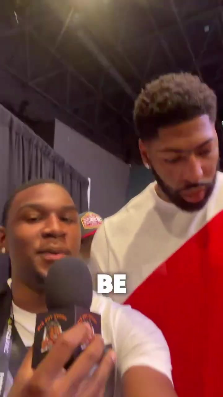 AD on ROTY and says hell play 82 games