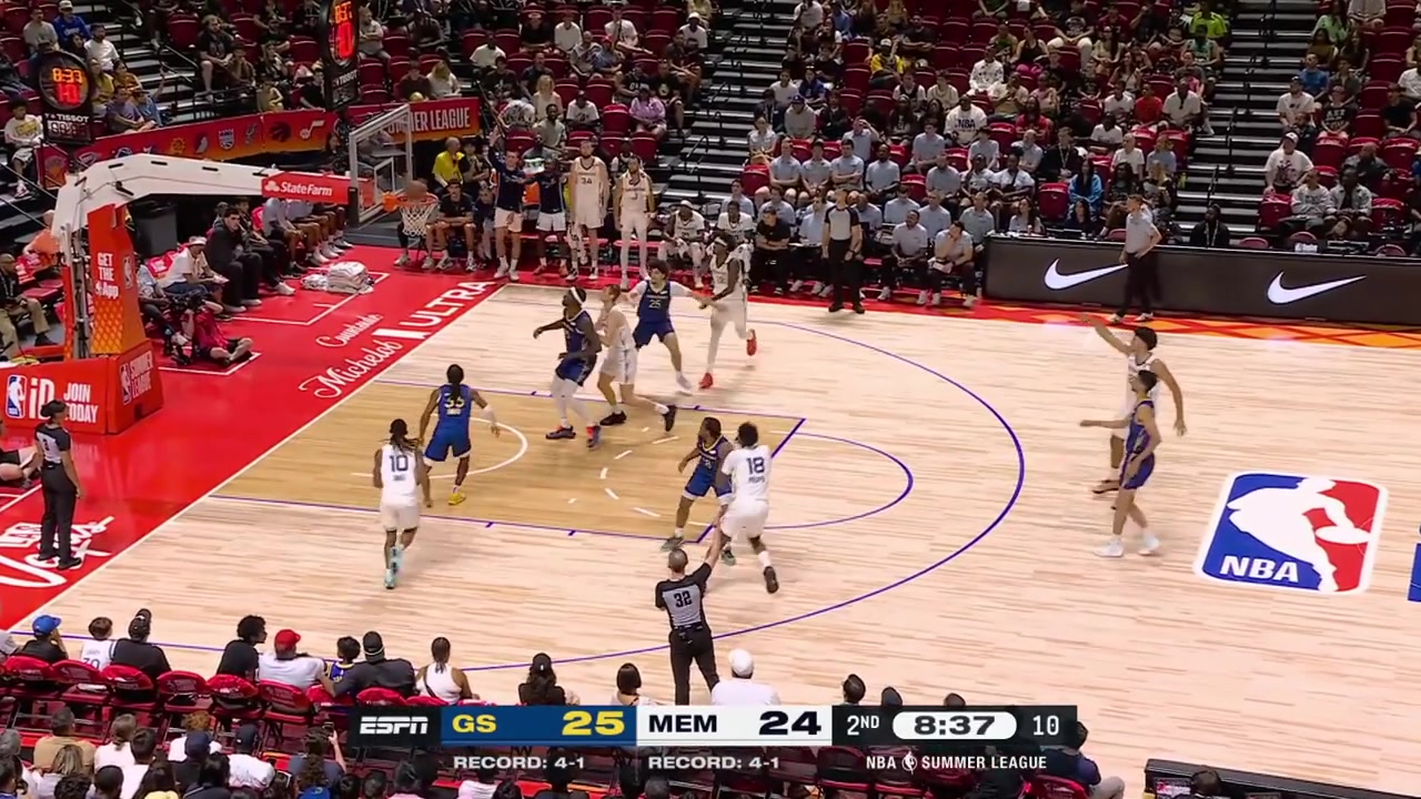 Malevy Leons with the layup over Cameron Boozer who dunks it at the other endLJ Cryer trips on a defender's foot and steps on Lajae Jones' foot getting injured as he is hobbling to the benchLions with back to back buckets off assists by Deivon Smith who keeps doing great so far