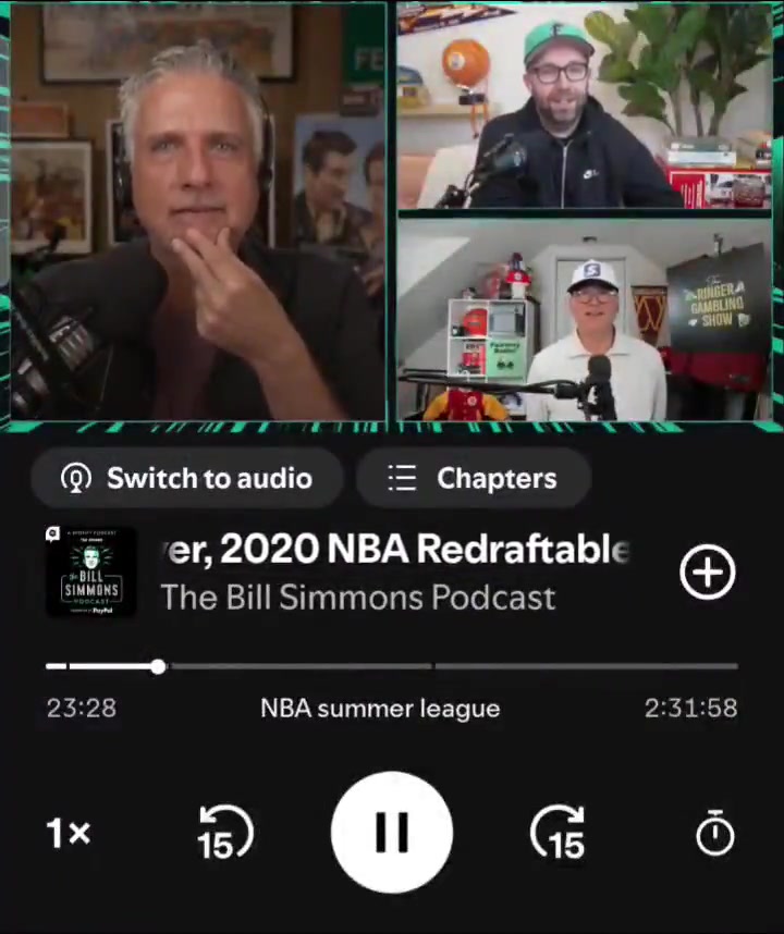 Bill Simmons Podcast Joe House I want to go on record with LeBron I think he's going to Philadelphia Bill Simmons Oh wow I would bet anything against that 72226