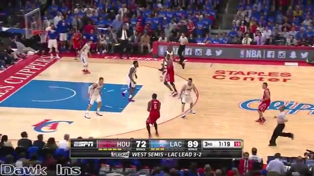 2015 WCSF Game 6 Down 19 in the third quarter Josh Smith and Corey Brewer help the Rockets go on a 49-18 run to stun the Lob City Clippers
