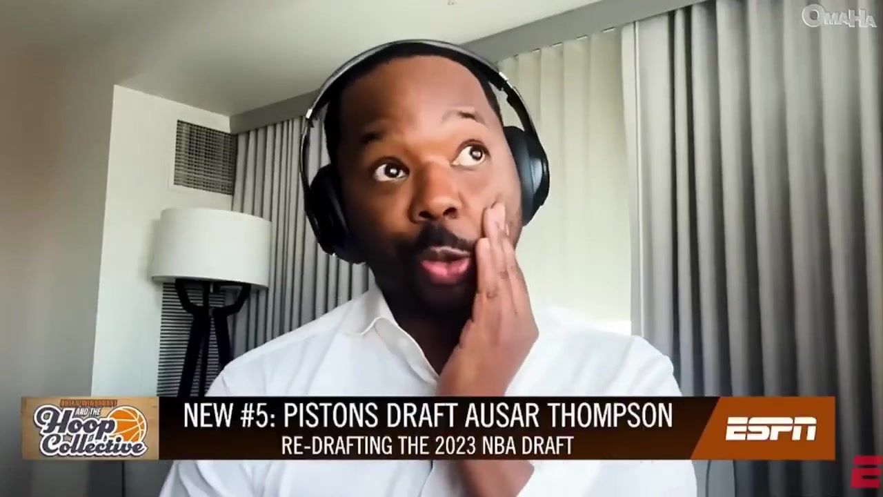 Goodwill I think theres a lot of people within the Pistons organization that hold Ausar Thompson as the second best player on this team and not Jalen Duren even though Duren made the All-Star team And that affects these negotiations with Duren
