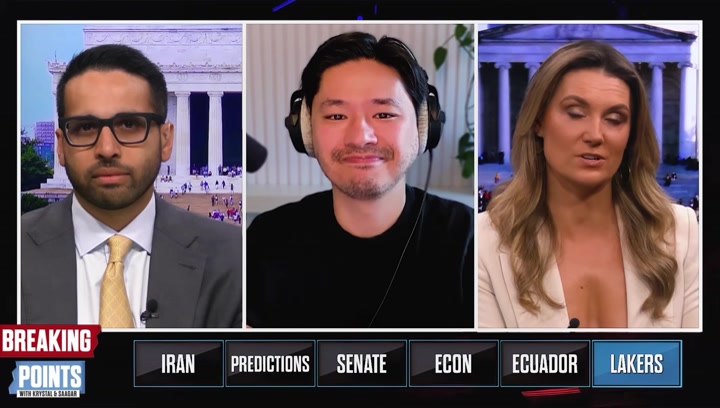 Pablo Torre when asked if hell drop an episodes on the Los Angeles Lakers and Mark Walter I am cursed to live in interesting times